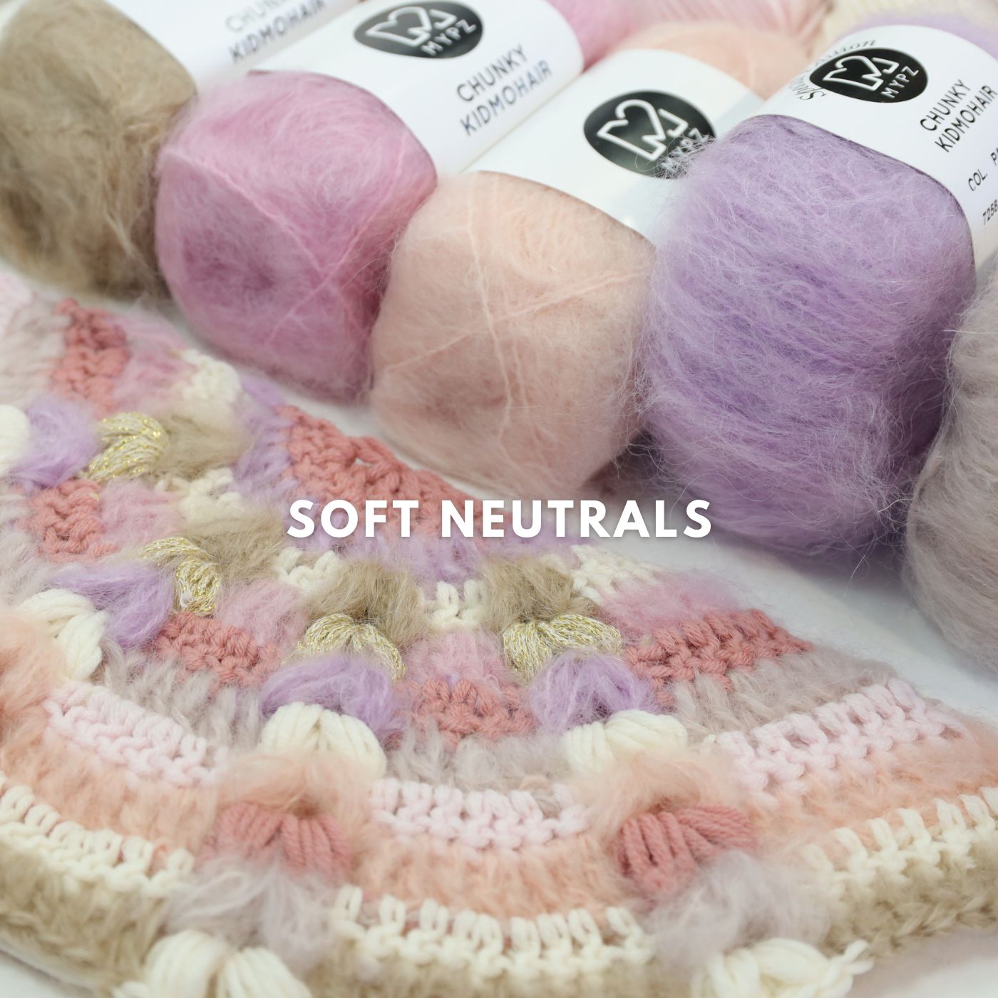 Häkelset - MYPZ Boho-Schal CAL (ENG-NL-DE-FR-ES)