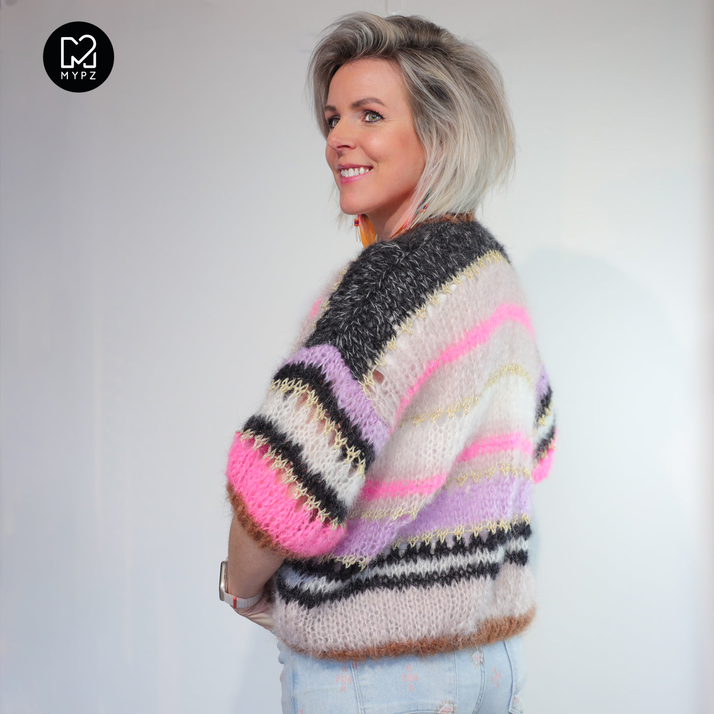Strickset – MYPZ Light Mohair Cardigan Alexia No10 (ENG-NL-DE)