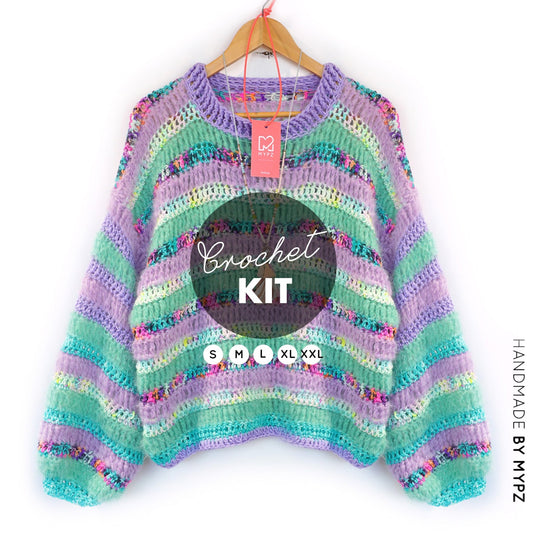 Häkelset – MYPZ Chunky pullover Archie (ENG-NL-DE)