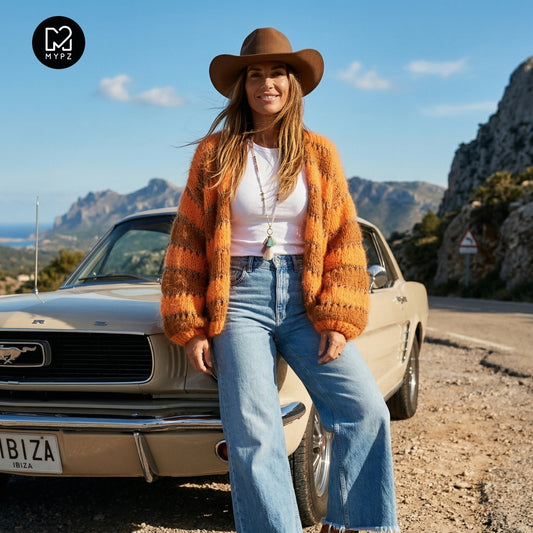 Strickanleitung – MYPZ Light Alpaca Cardigan Golden Flow No10 (ENG-NL-DE)