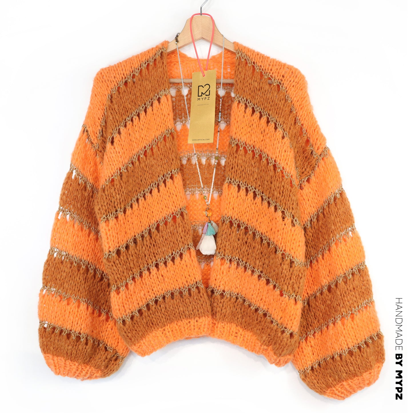 Strickset – MYPZ Light Alpaca Cardigan Golden Flow No10 (ENG-NL-DE)