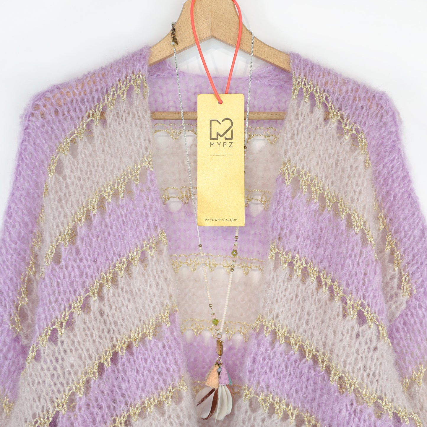 MYPZ Light Mohair Cardigan Macha