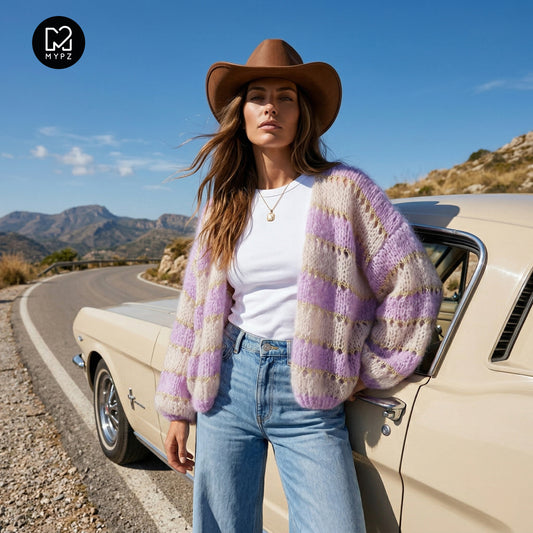 Strickset – MYPZ Light Mohair Cardigan Macha No10 (ENG-NL-DE-FR-ES)