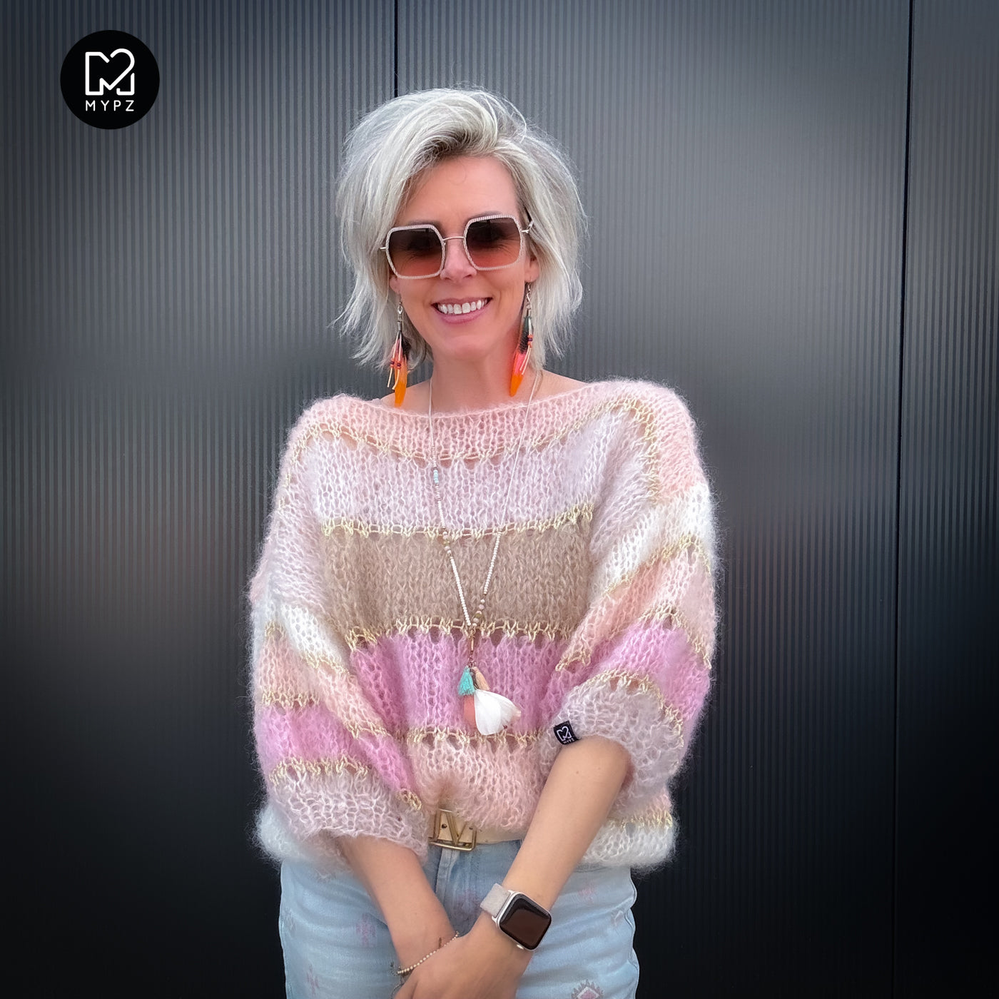 Strickset – MYPZ Light Mohair Top Beige No10 (ENG-NL-DE)