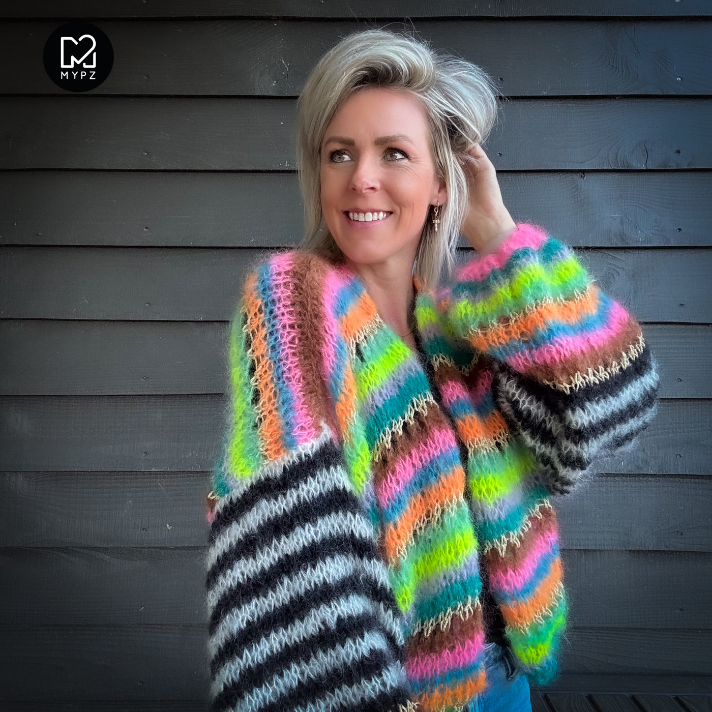 Strickset – MYPZ Light Mohair Cardigan Magic No10 (ENG-NL-DE)