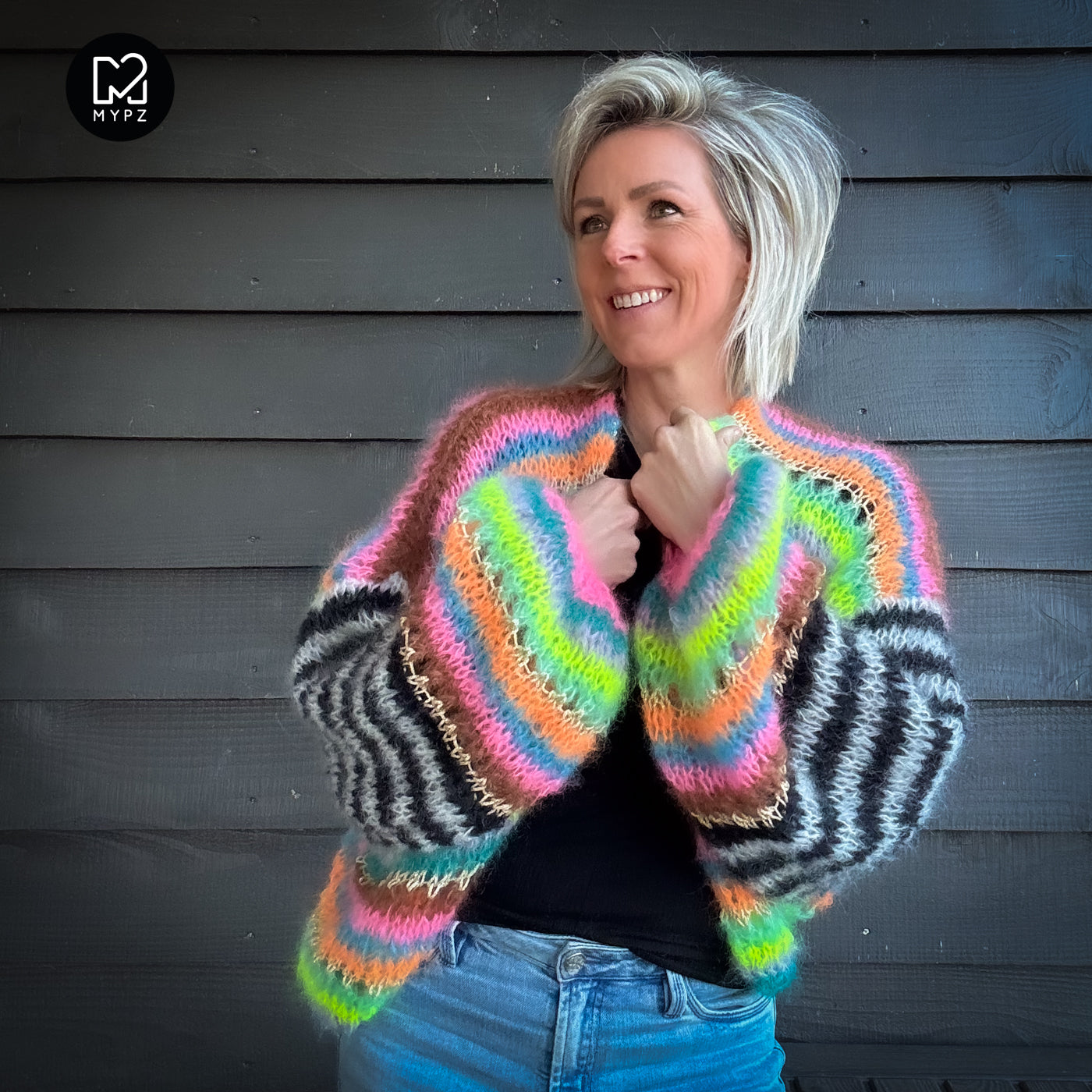 Strickset – MYPZ Light Mohair Cardigan Magic No10 (ENG-NL-DE)