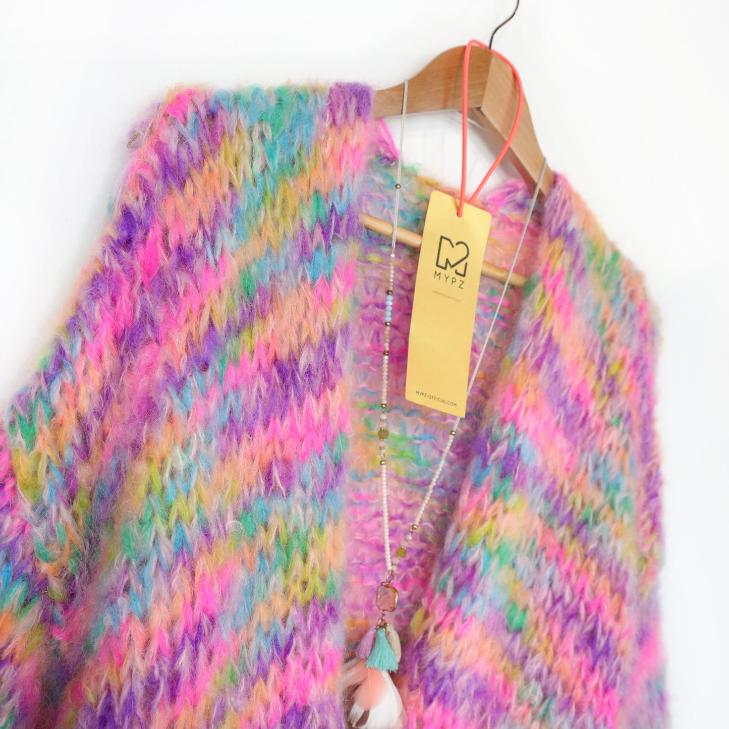Strickset – MYPZ Short Chunky Mohair Cardigan Maia No.15 (ENG-NL-DE)