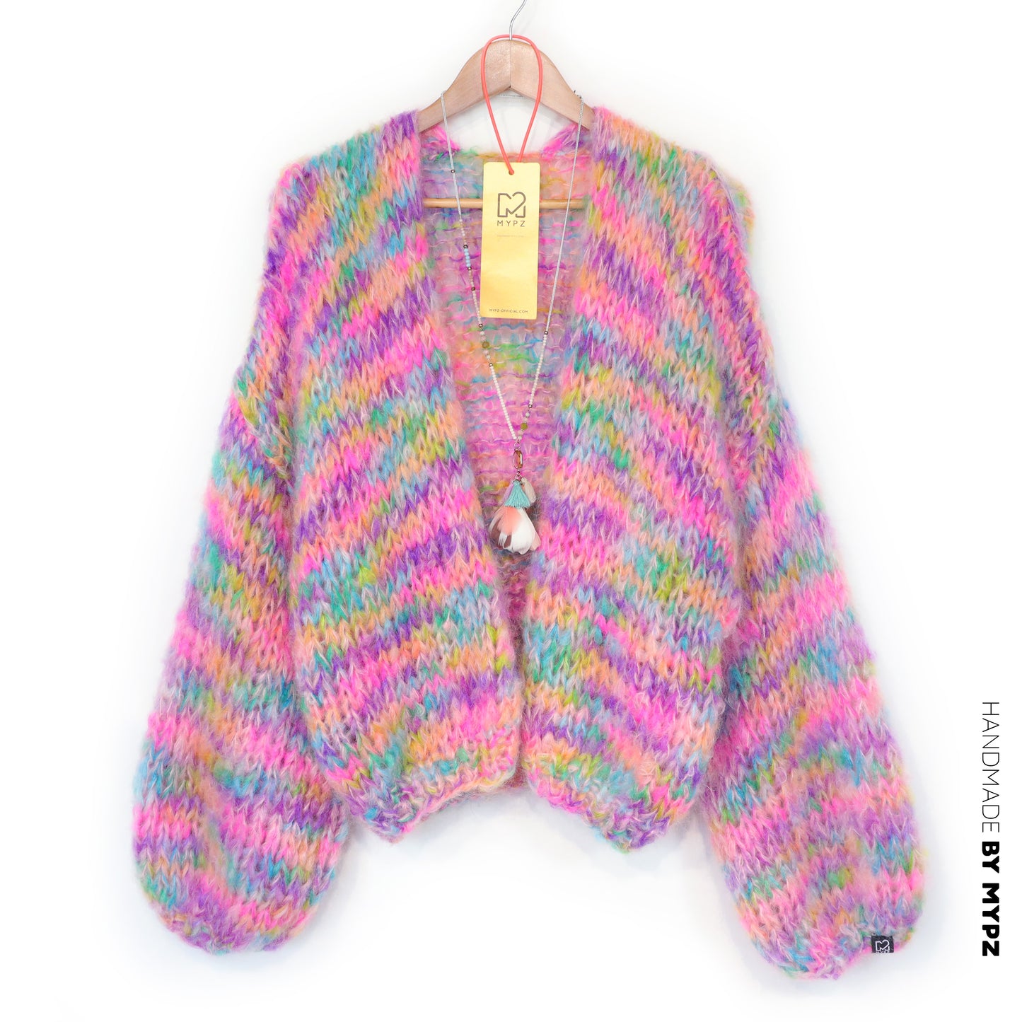 Strickset – MYPZ Short Chunky Mohair Cardigan Maia No.15 (ENG-NL-DE)