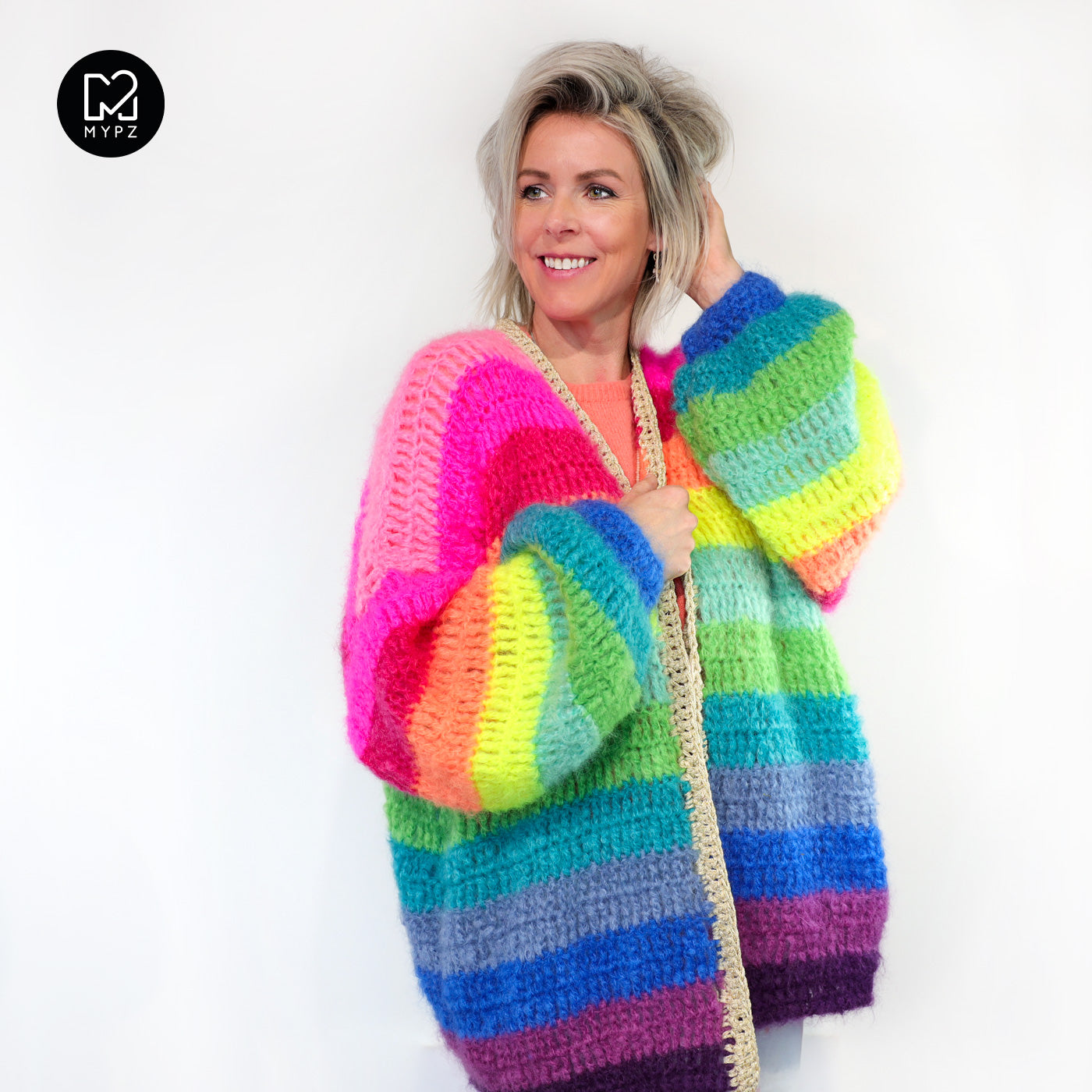 Häkelanleitung - MYPZ Cardigan Bowie (ENG-NL-DE)