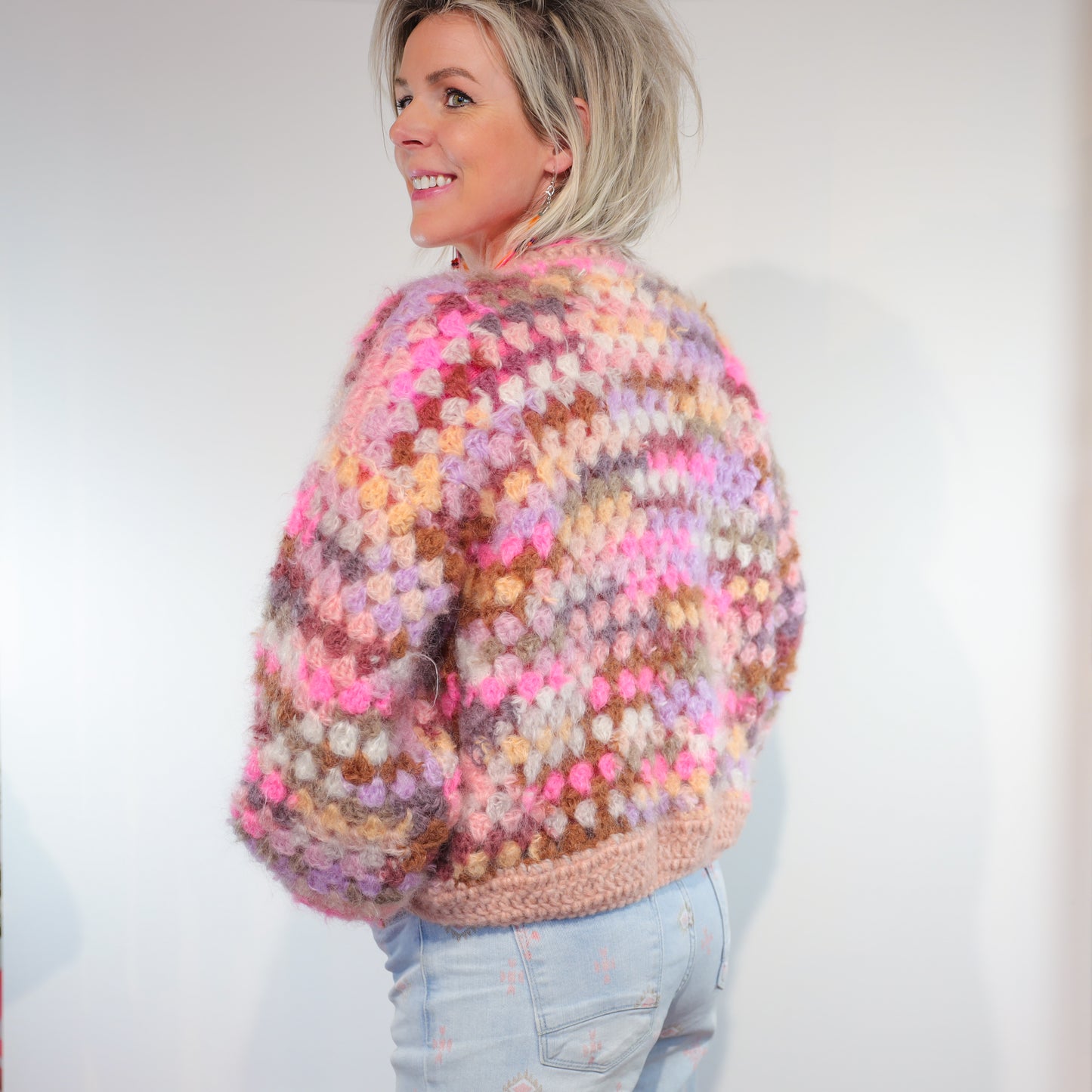 Häkelanleitung - MYPZ Mohair Cardigan Pastel Bloom (ENG-NL-DE)