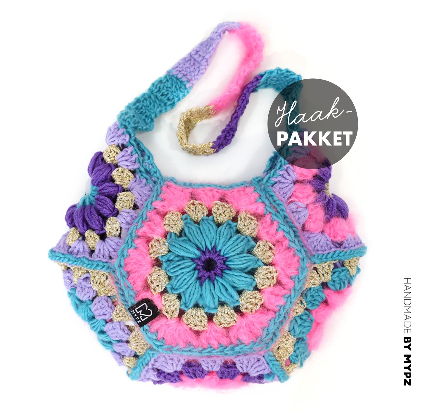 Häkelset - MYPZ hexagon bag Pacha (ENG-NL-DE)