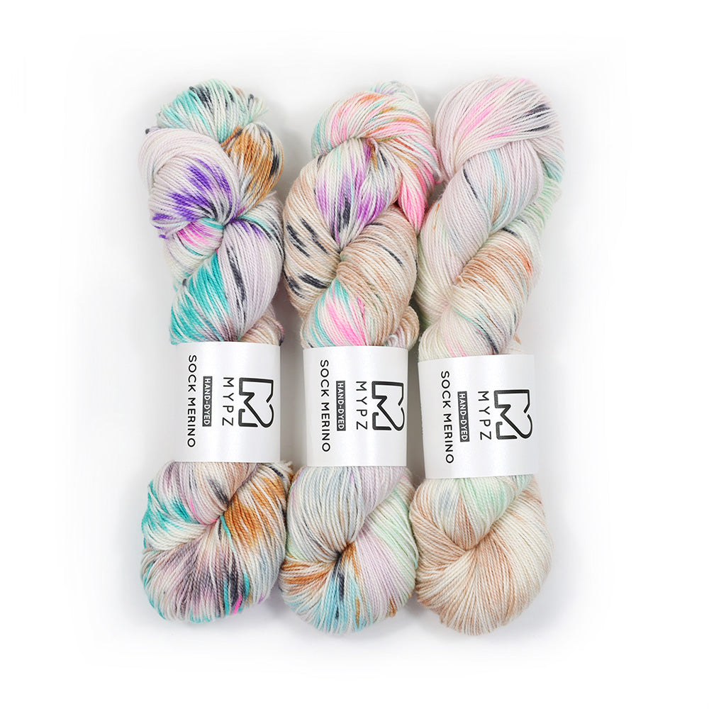 Knitting kit – MYPZ short Fade Kimono Super Sweet No10 (ENG-NL)