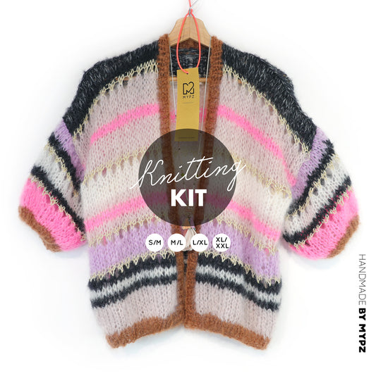 Strickset – MYPZ Light Mohair Cardigan Alexia No10 (ENG-NL-DE)