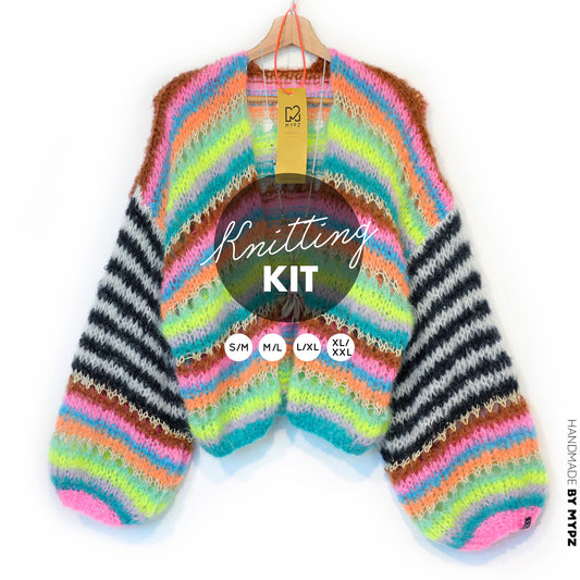 Strickset – MYPZ Light Mohair Cardigan Magic No10 (ENG-NL-DE)