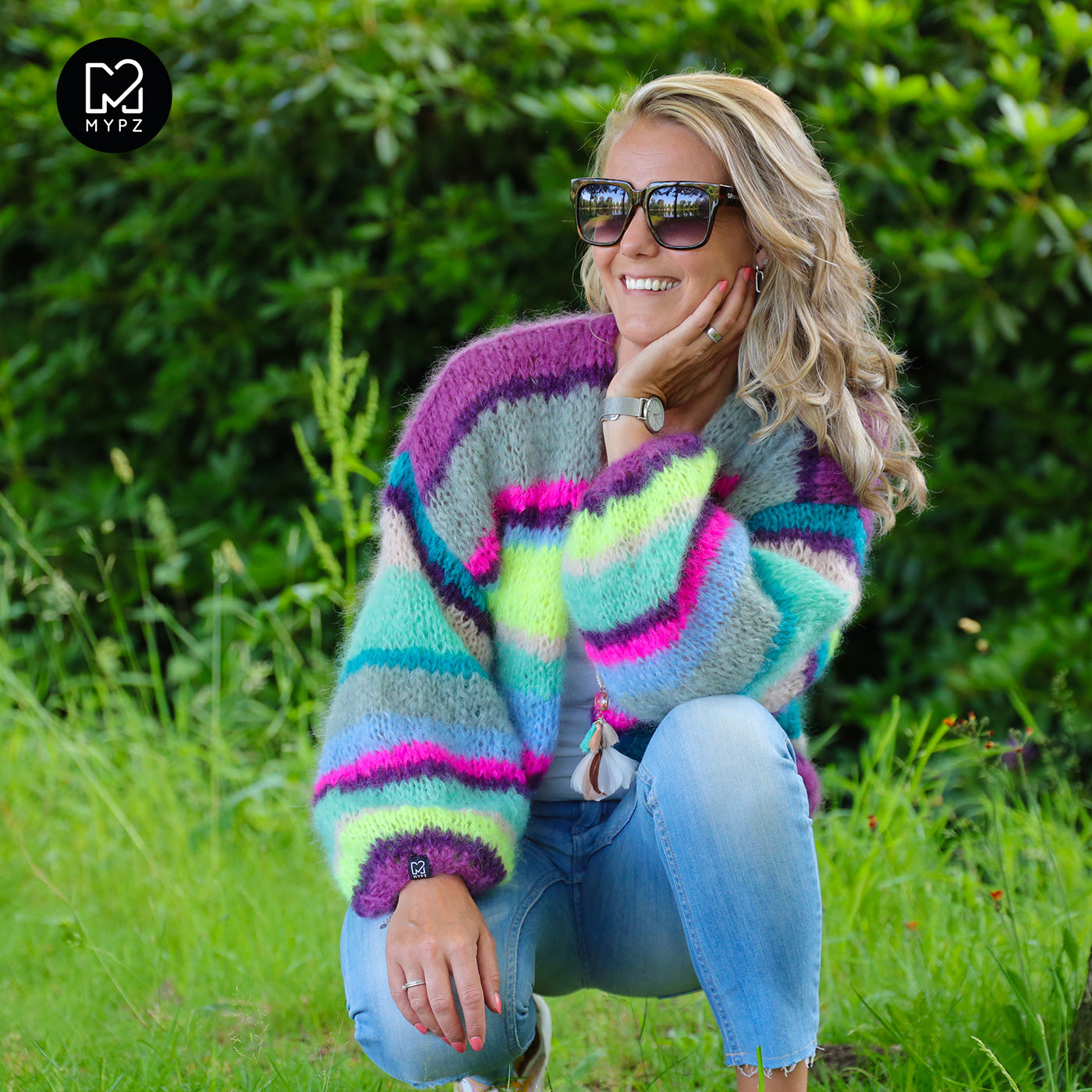 Strickset – MYPZ Basic Light Mohair Cardigan Costa No10 (ENG-NL-DE)