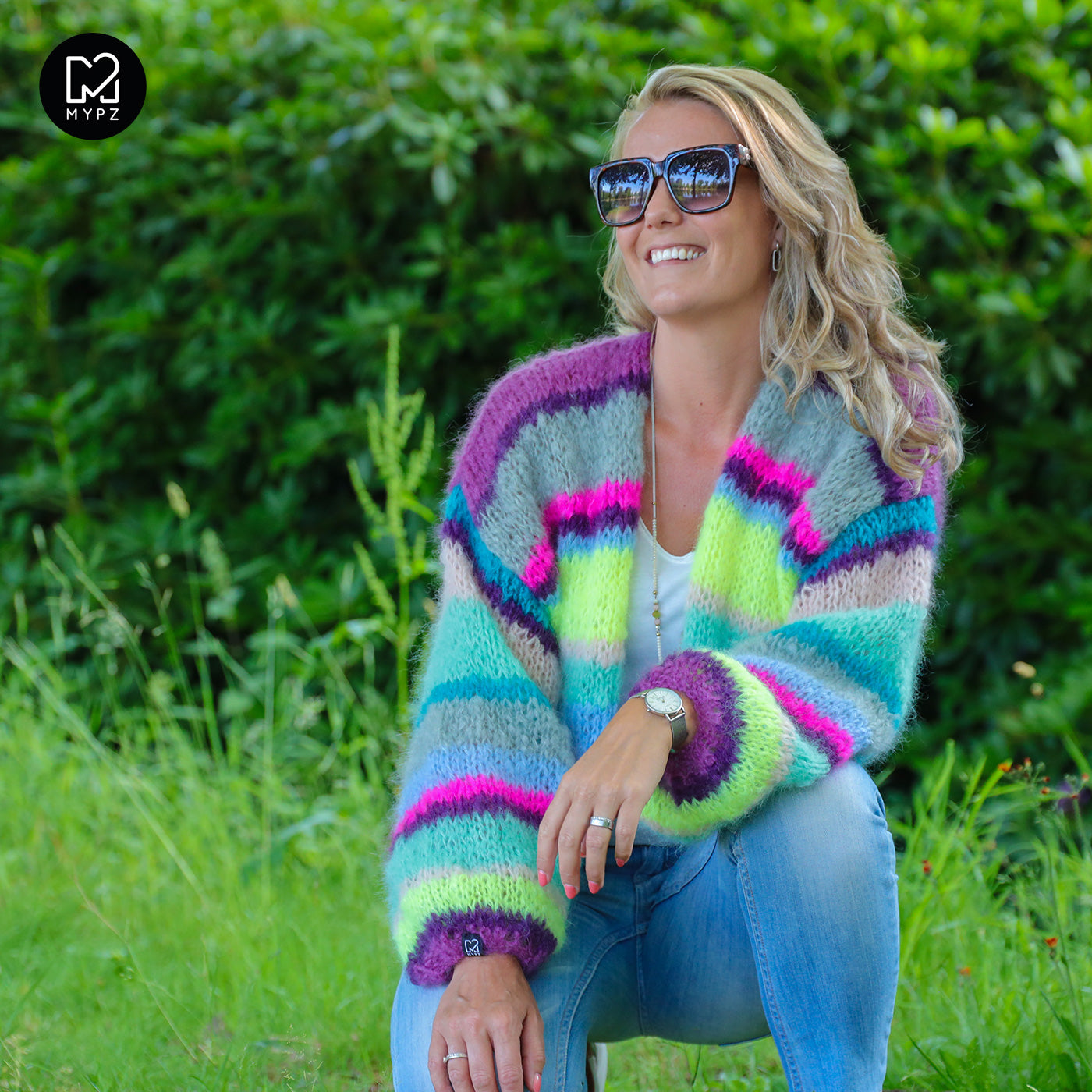 Strickset – MYPZ Basic Light Mohair Cardigan Costa No10 (ENG-NL-DE)