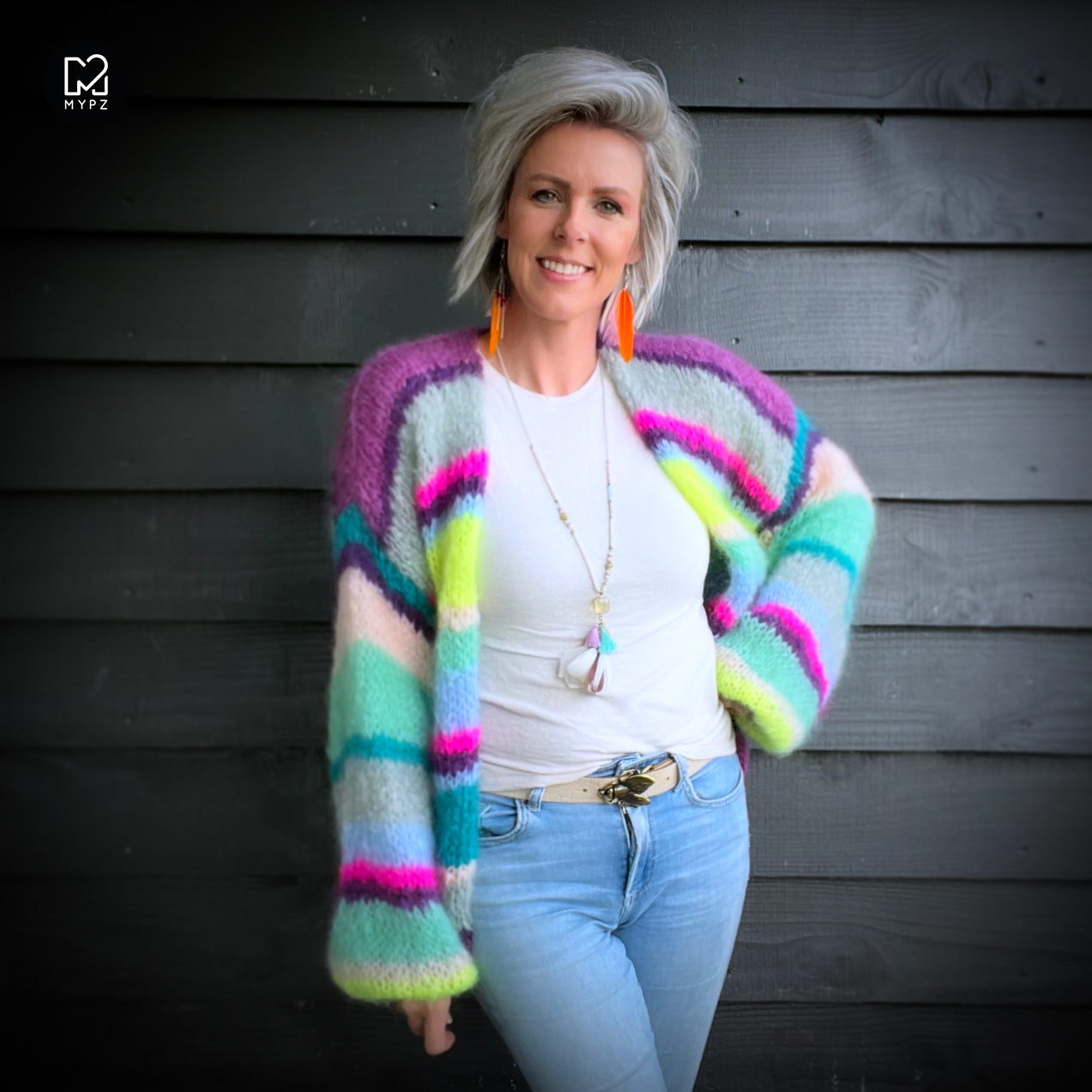 Strickset – MYPZ Basic Light Mohair Cardigan Costa No10 (ENG-NL-DE)