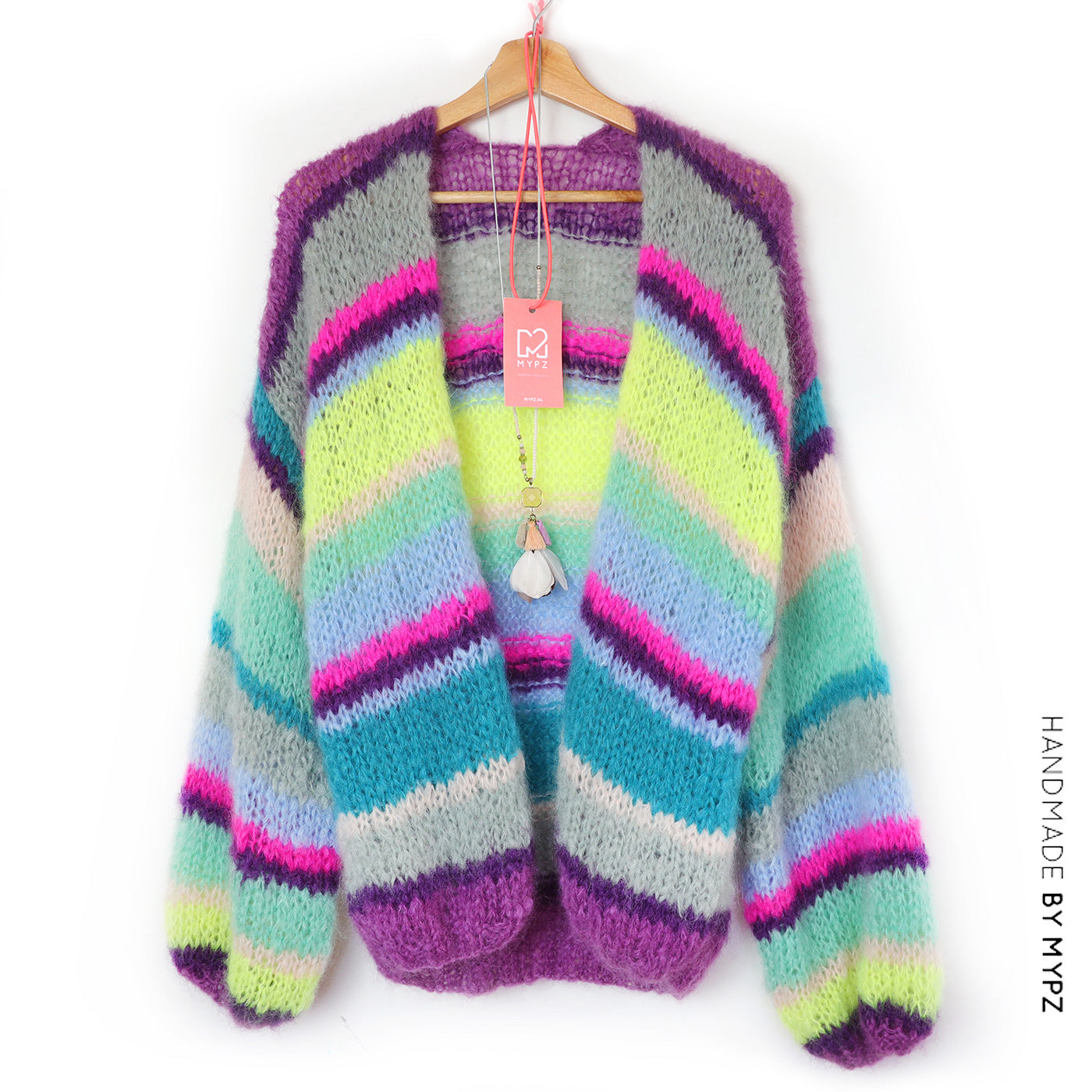 Strickset – MYPZ Basic Light Mohair Cardigan Costa No10 (ENG-NL-DE)