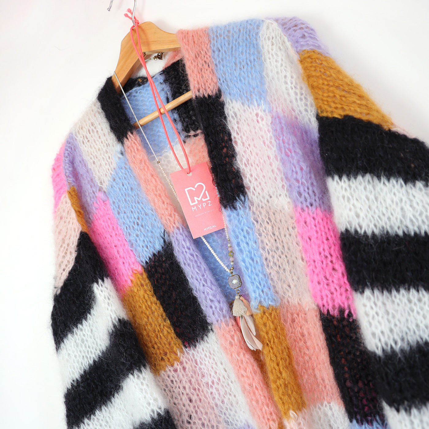 Strickanleitung – MYPZ Light Mohair Cardigan Fuzzy No10 (ENG-NL-DE)