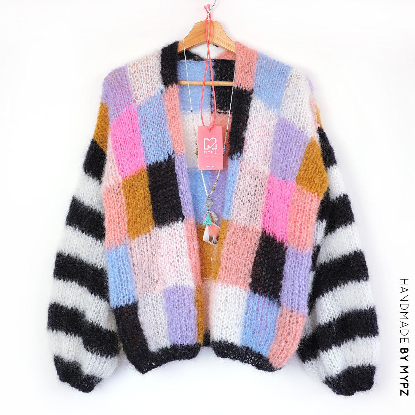 Strickanleitung – MYPZ Light Mohair Cardigan Fuzzy No10 (ENG-NL-DE)