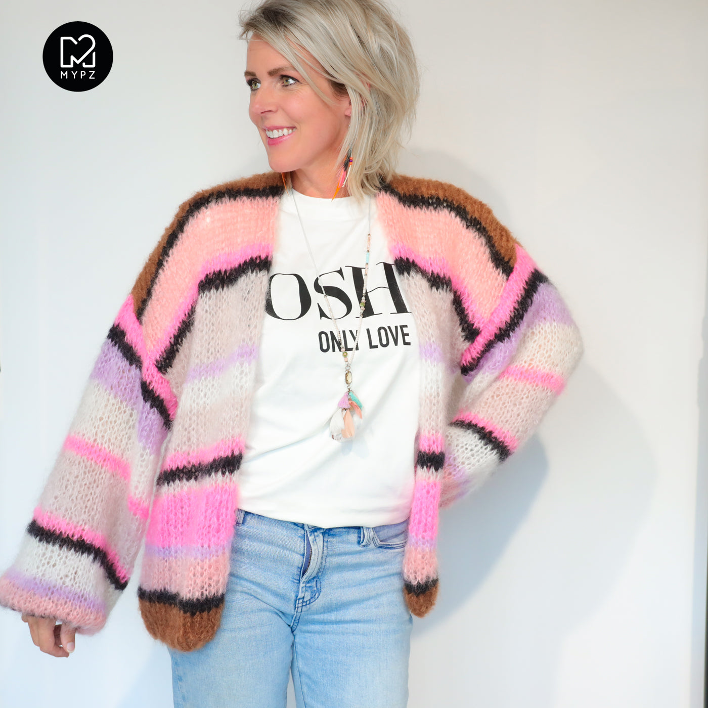 Strickset – MYPZ Basic Light Mohair Cardigan Jeanie No10 (ENG-NL-DE)