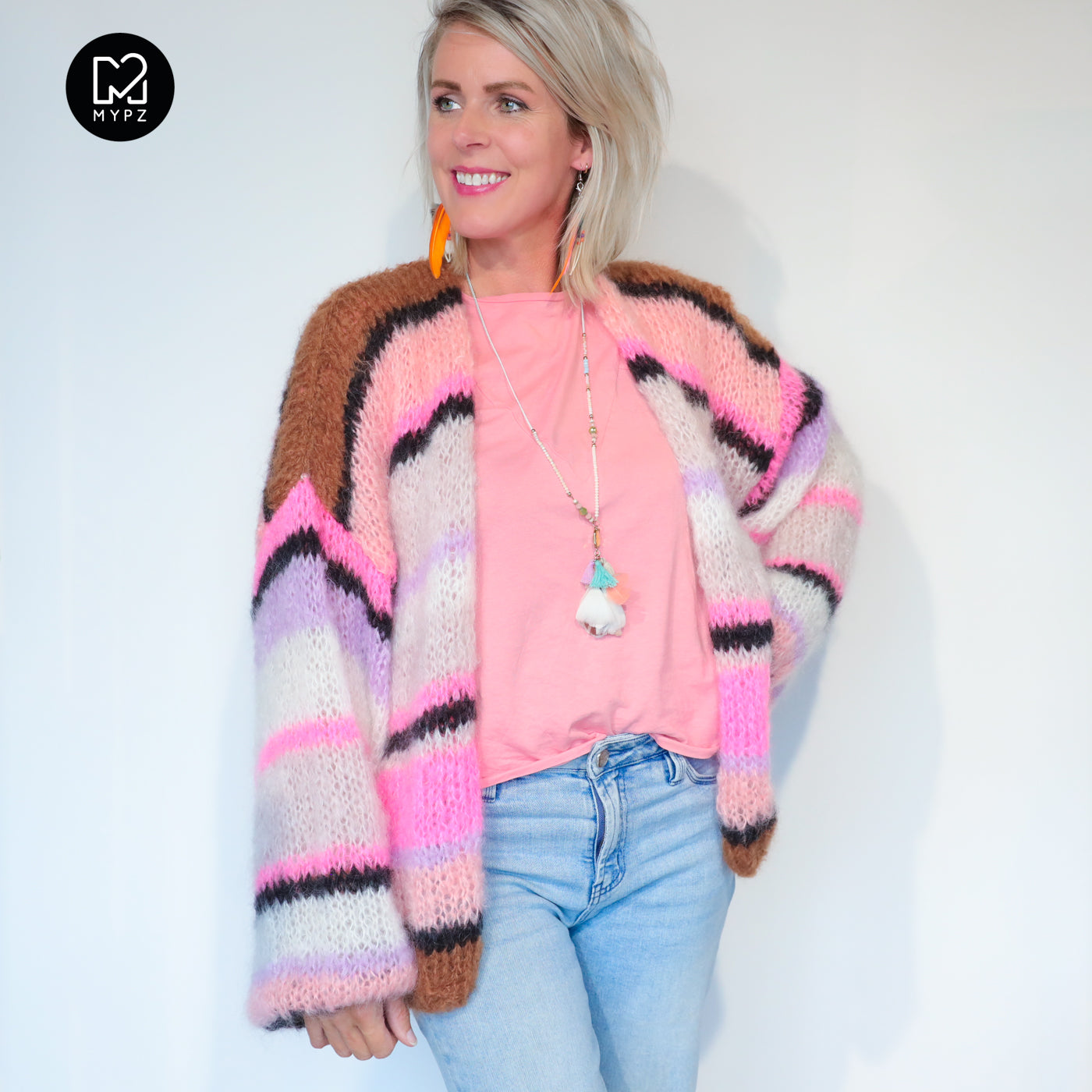 Strickset – MYPZ Basic Light Mohair Cardigan Jeanie No10 (ENG-NL-DE)