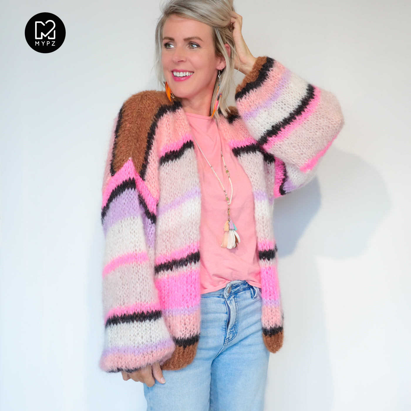 Strickset – MYPZ Basic Light Mohair Cardigan Jeanie No10 (ENG-NL-DE)