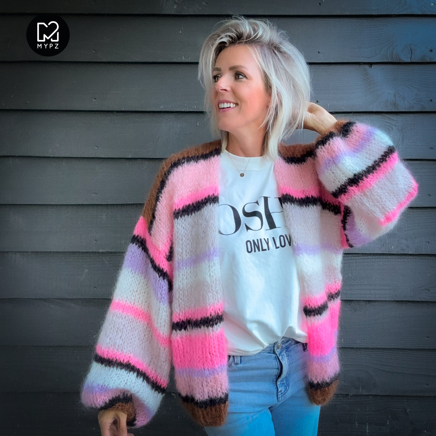 Strickset – MYPZ Basic Light Mohair Cardigan Jeanie No10 (ENG-NL-DE)