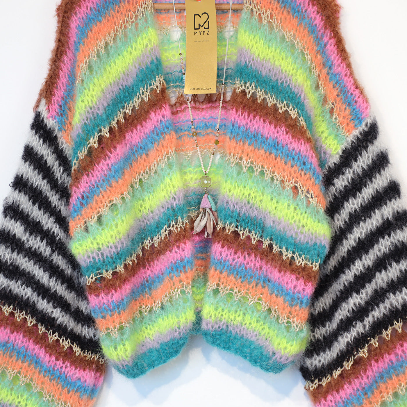 Strickset – MYPZ Light Mohair Cardigan Magic No10 (ENG-NL-DE)