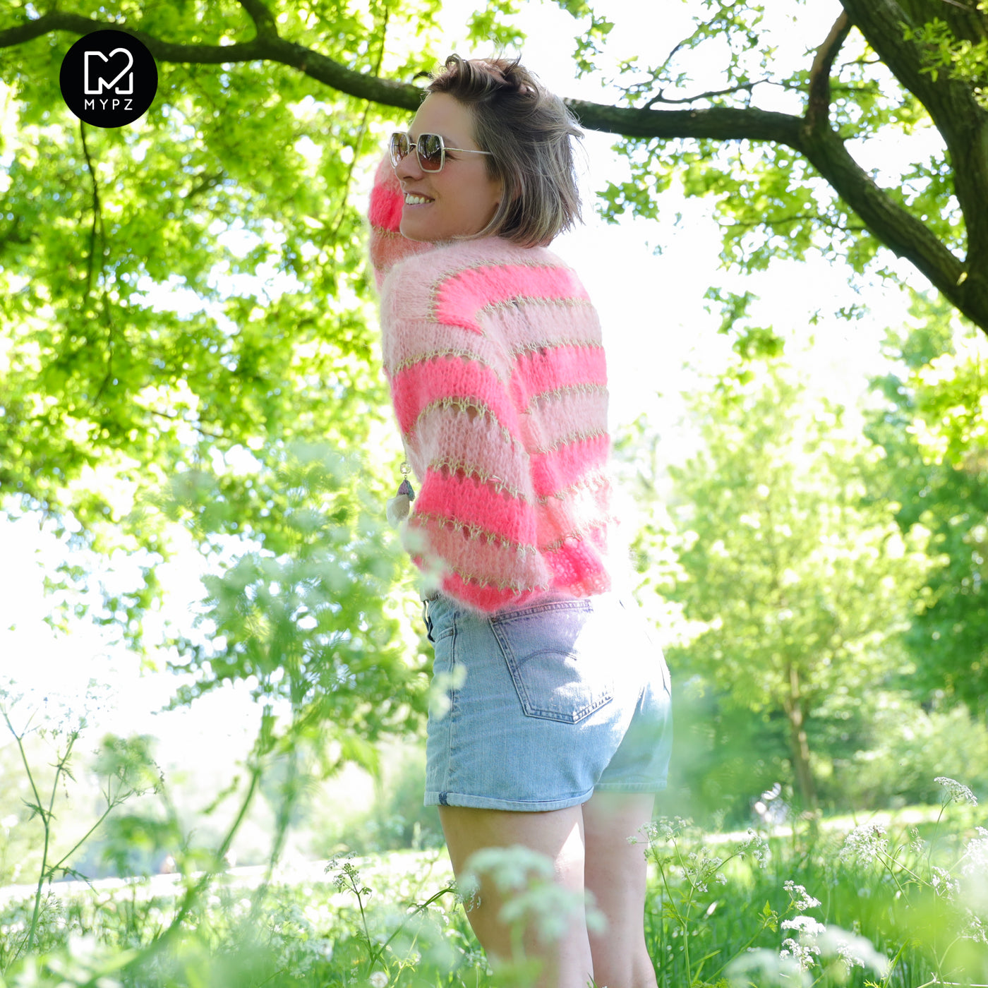 Strickset – MYPZ Kurz Light Mohair Cardigan Summerflow No10 (ENG-NL-DE)