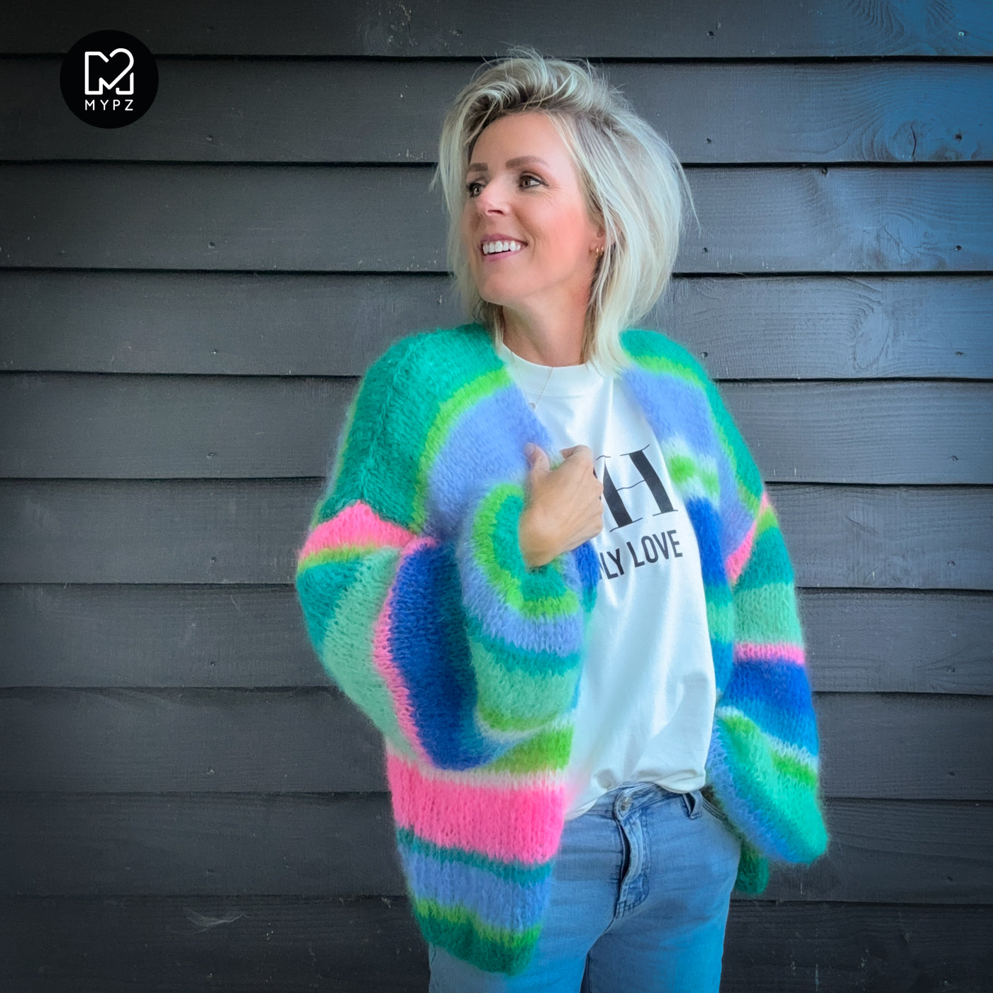 Strickset – MYPZ Basic Light Mohair Cardigan Shamrock No10 (ENG-NL-DE)