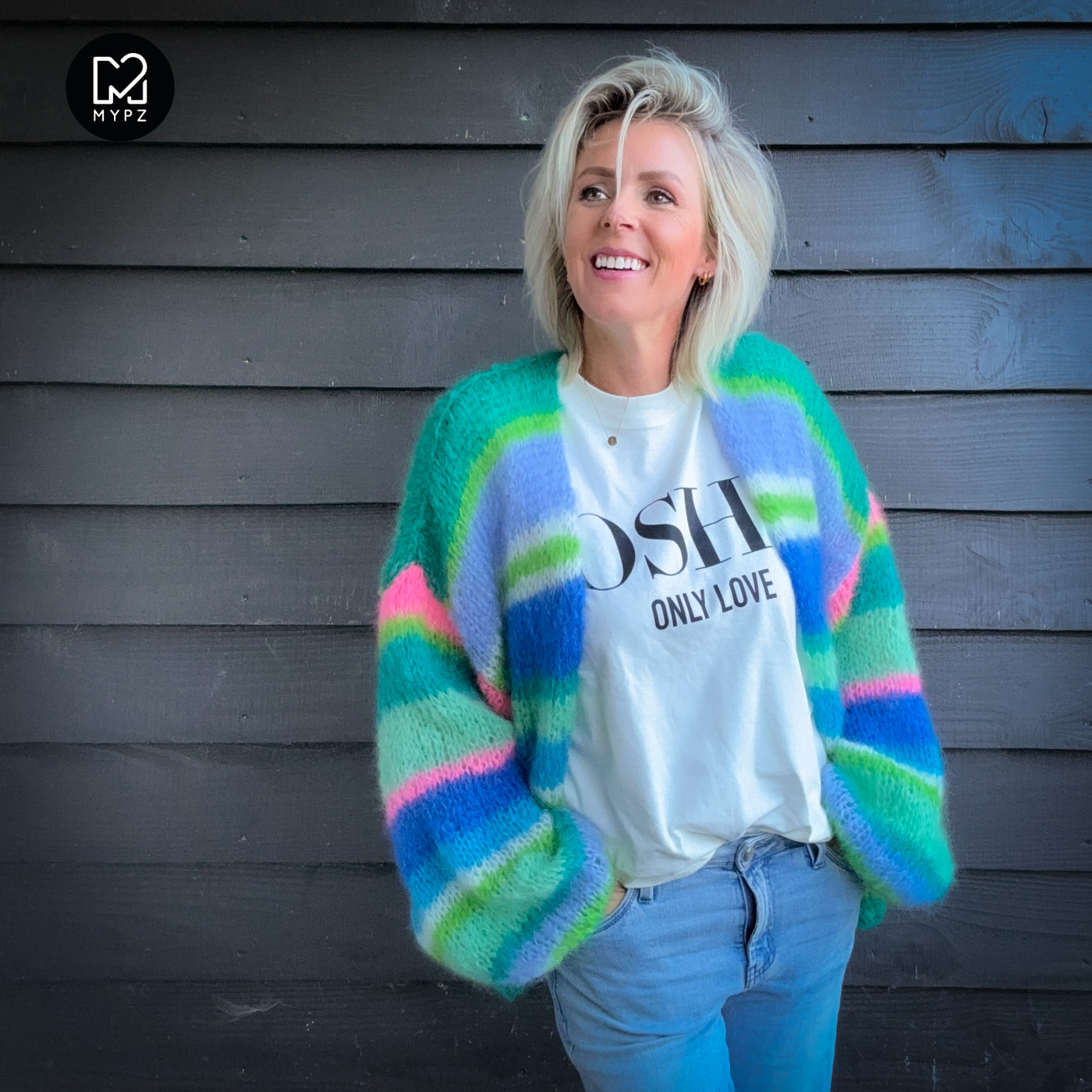Strickset – MYPZ Basic Light Mohair Cardigan Shamrock No10 (ENG-NL-DE)