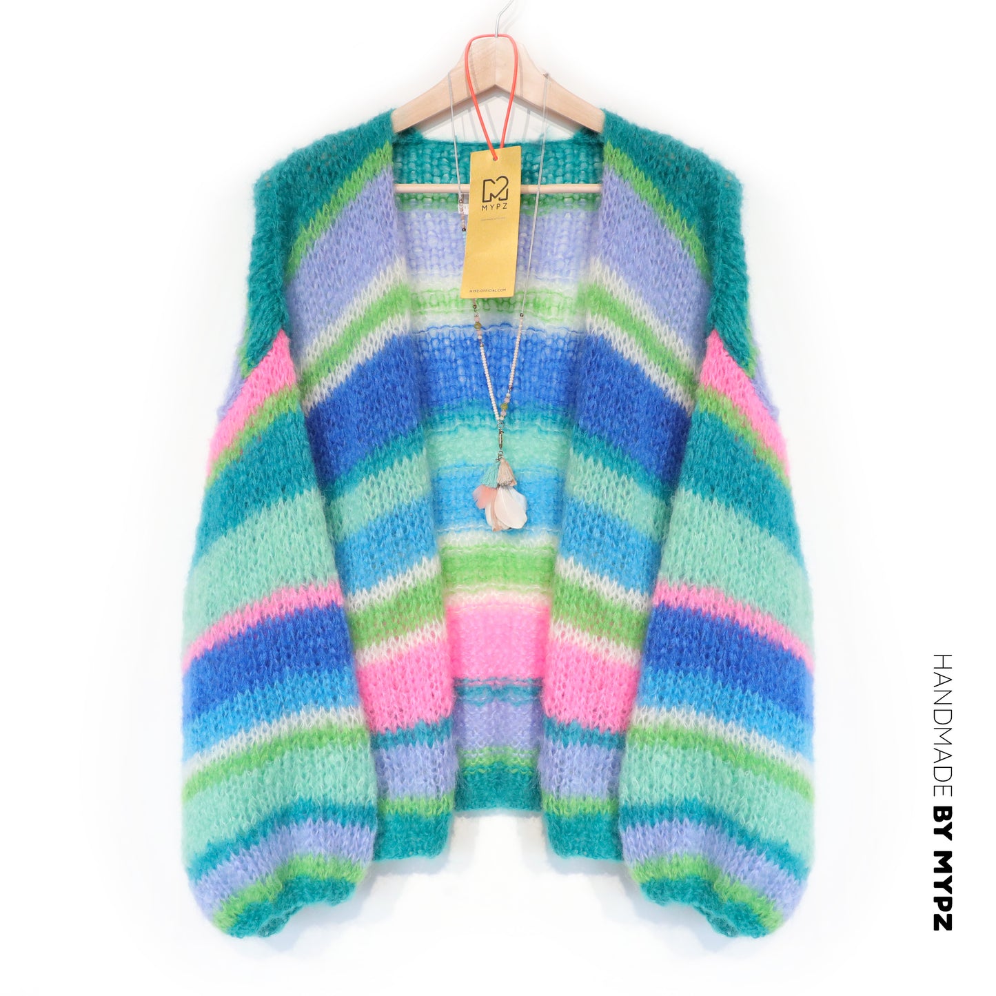 Strickset – MYPZ Basic Light Mohair Cardigan Shamrock No10 (ENG-NL-DE)