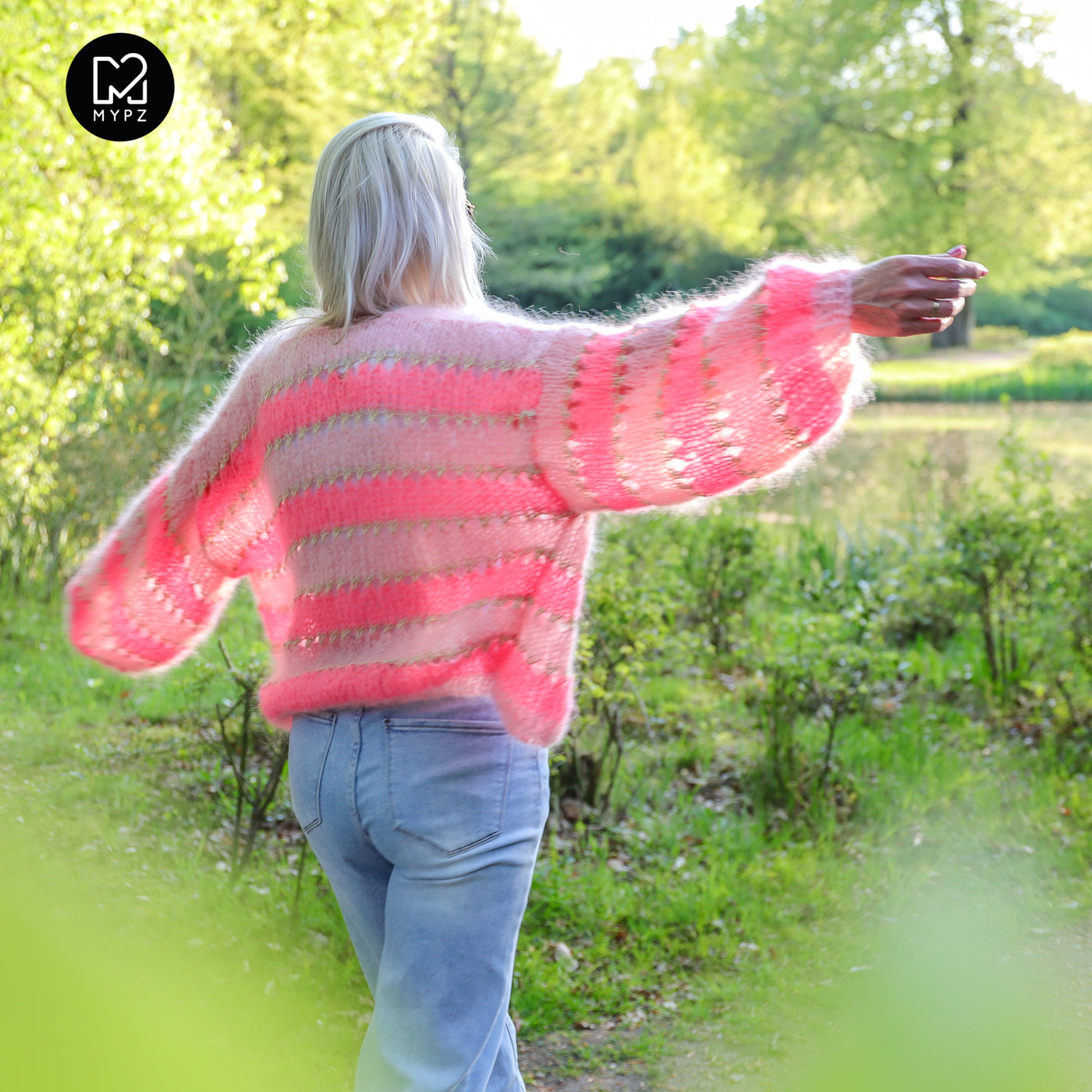 Strickset – MYPZ Kurz Light Mohair Cardigan Summerflow No10 (ENG-NL-DE)