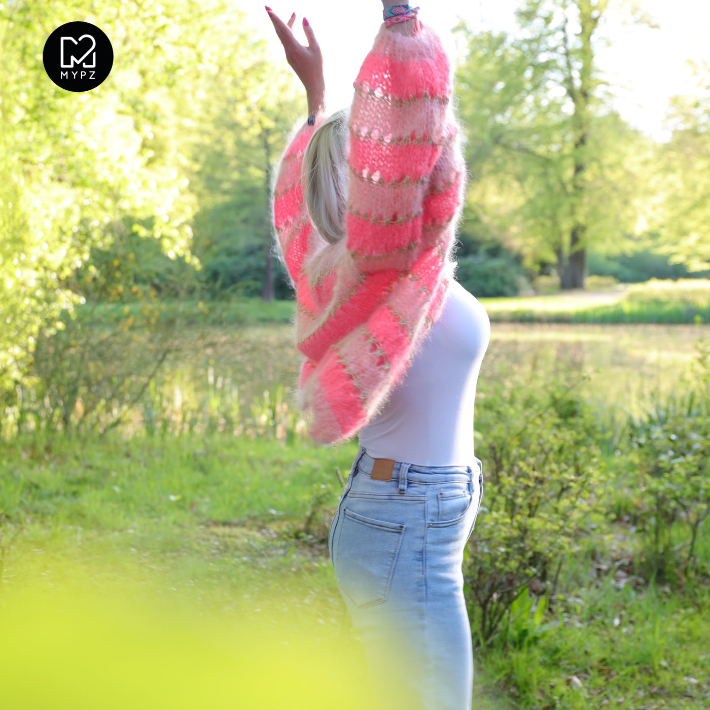 Strickset – MYPZ Kurz Light Mohair Cardigan Summerflow No10 (ENG-NL-DE)