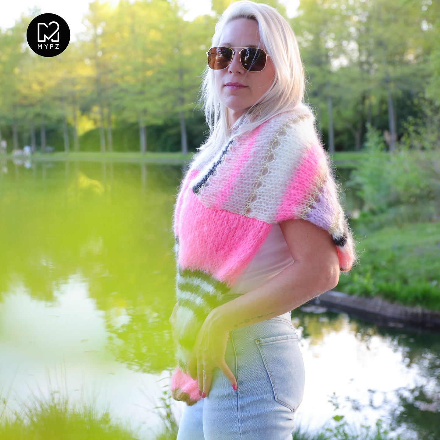 Knitting Kit – MYPZ Basic Light Mohair Pullover Alex no10 (ENG-NL-DE)