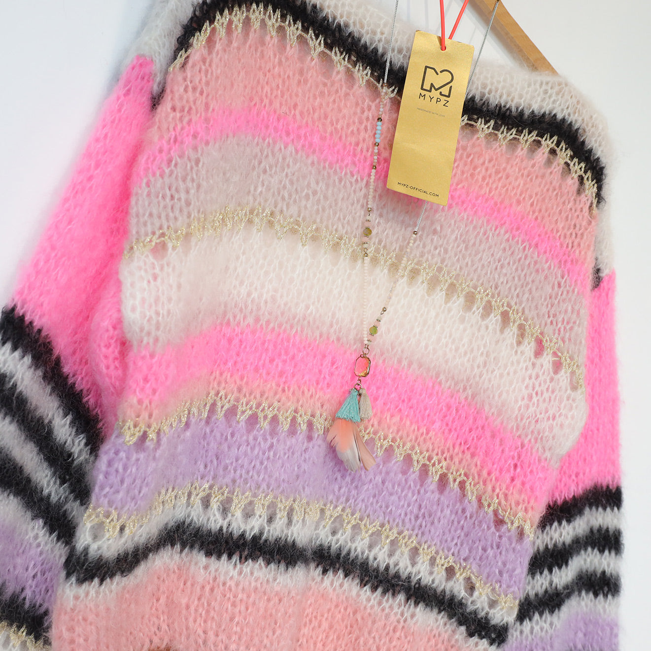 Knitting Kit – MYPZ Basic Light Mohair Pullover Alex no10 (ENG-NL-DE)