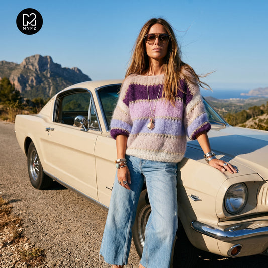 Strickanleitung – MYPZ Basic Light Mohair Top Lila Nr. 10 (ENG-DE-NL-ES-FR-IT-DA-SV-NO)