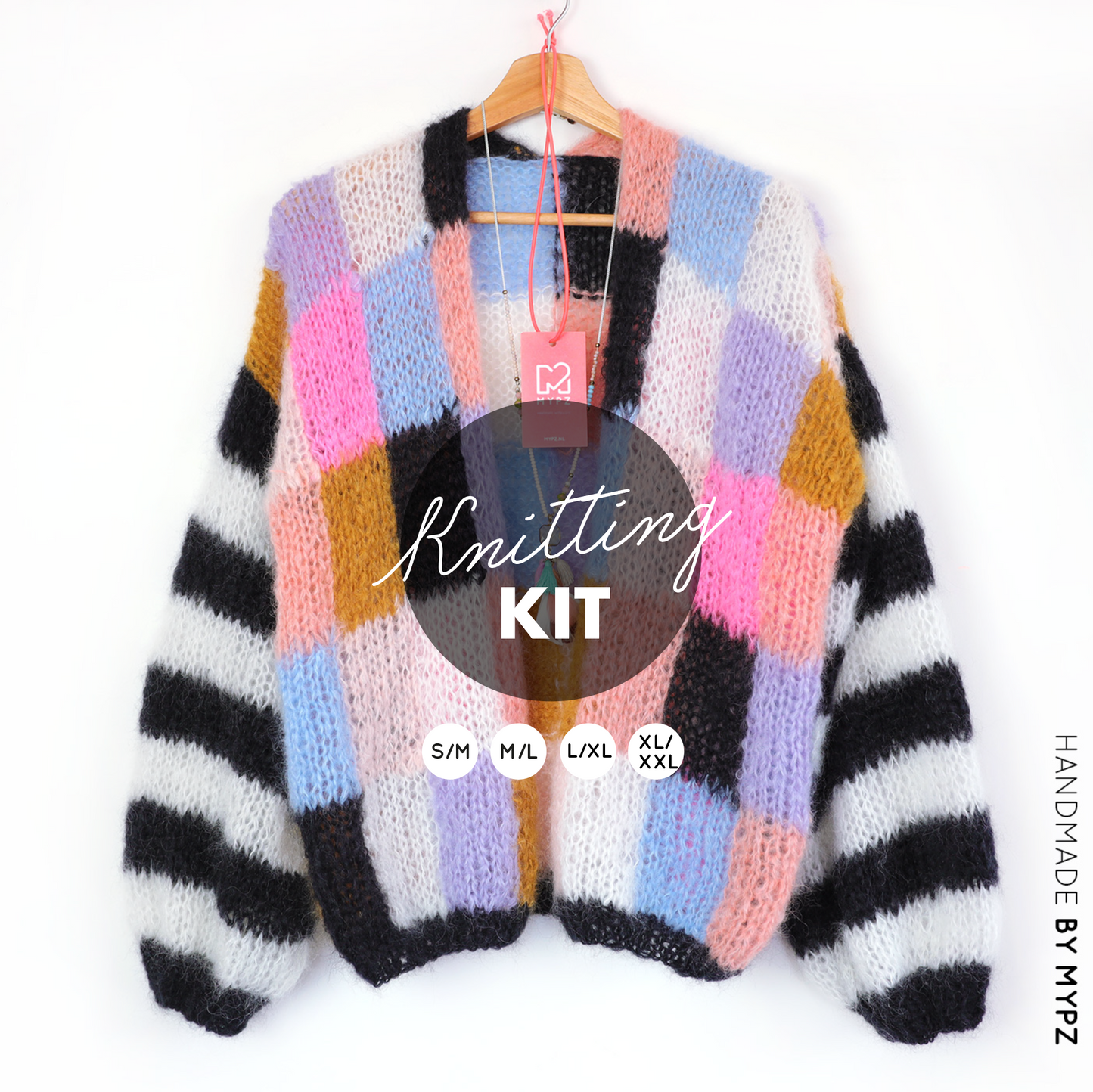 Strickset – MYPZ Light Mohair Cardigan Fuzzy No10 (ENG-NL-DE)