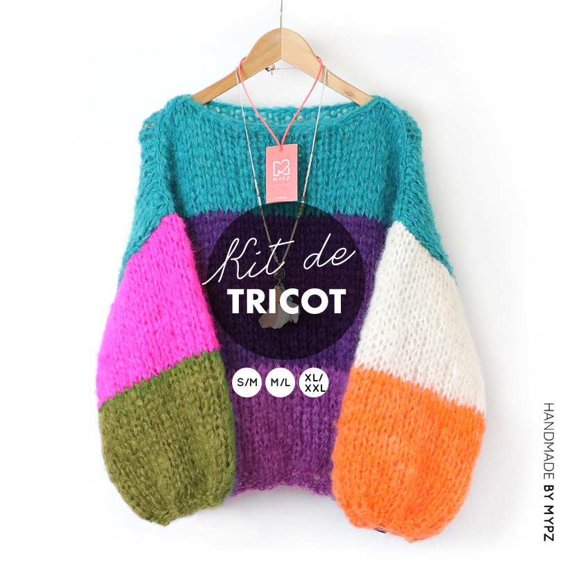 Strickset – MYPZ Basic Chunky Pullover Mila No15 (ENG-NL-DE-FR-ES)