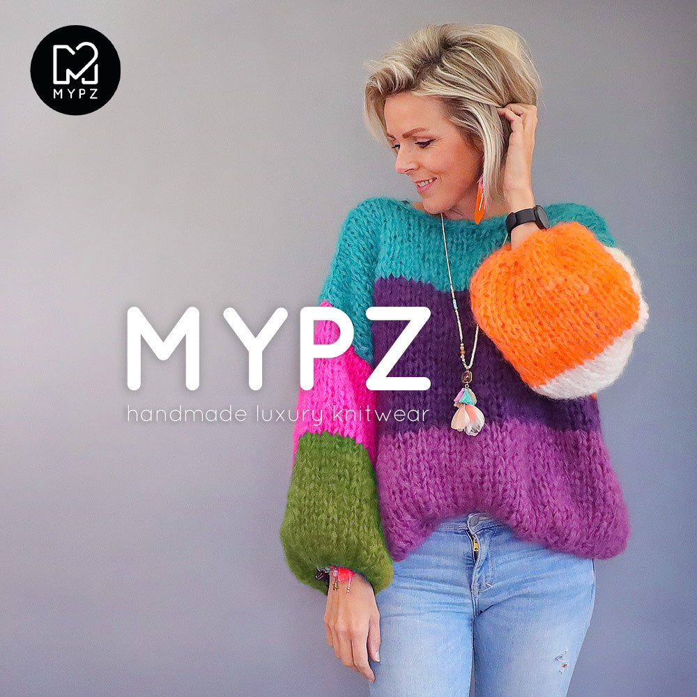 Strickset – MYPZ Basic Chunky Pullover Mila No15 (ENG-NL-DE-FR-ES)