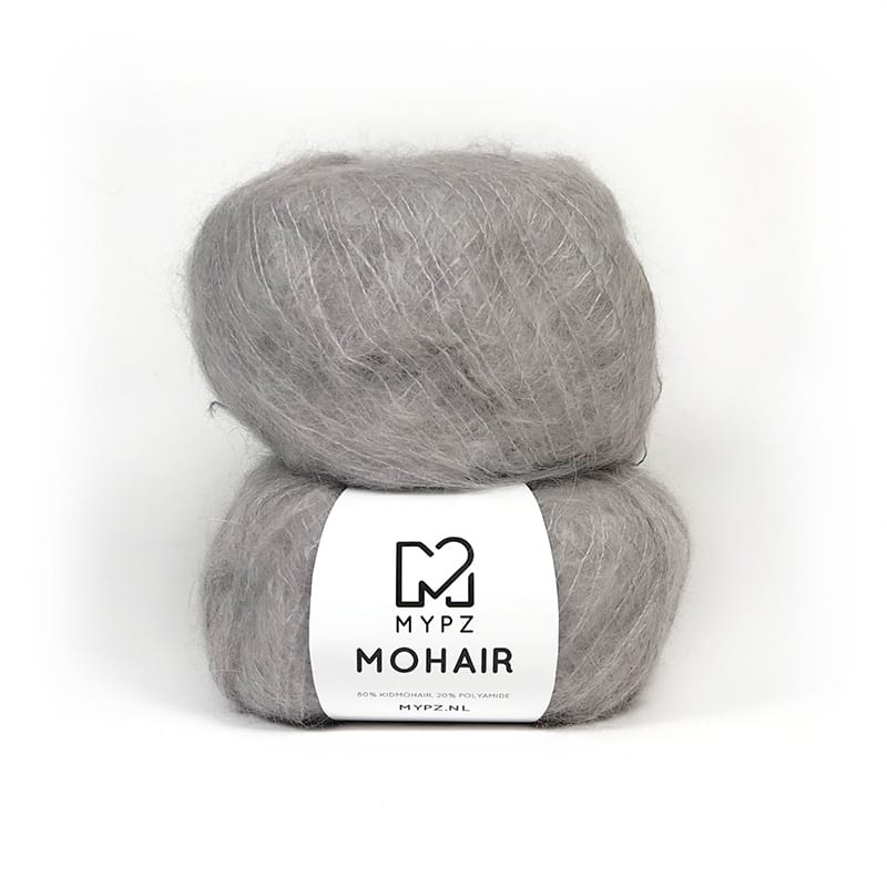MYPZ mohair Light Grey