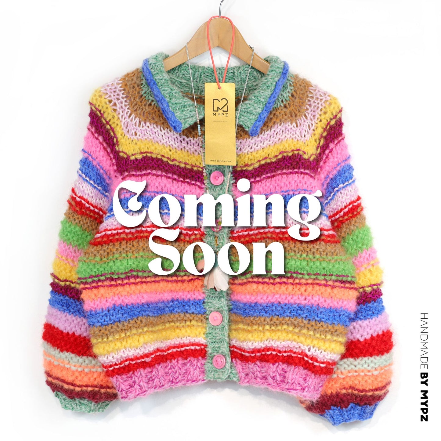 Knitting Kit – MYPZ top-down cardigan Rebel Glow No10 (ENG-NL-DE)