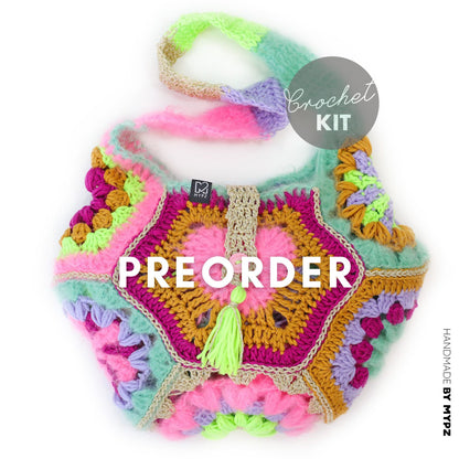 Häkelset [PREORDER] - MYPZ Happiness Tasche (ENG-NL-DE)