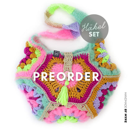 Häkelset [PREORDER] - MYPZ Happiness Tasche (ENG-NL-DE)