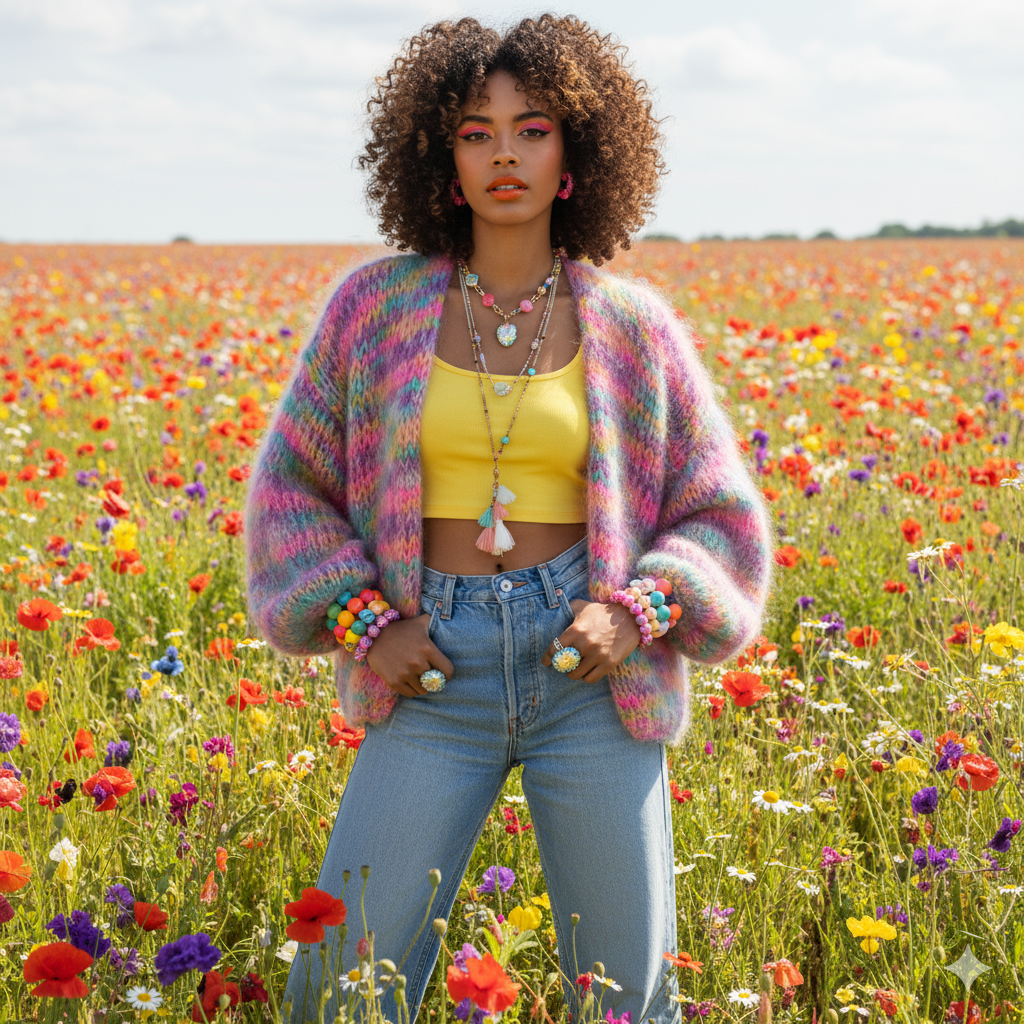 Strickset – MYPZ Short Chunky Mohair Cardigan Maia No.15 (ENG-NL-DE)
