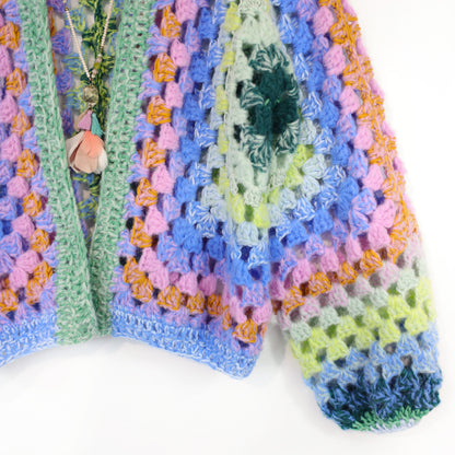 Häkelset - MYPZ Hexagon Cardigan Lemon Garden (ENG-NL-DE)