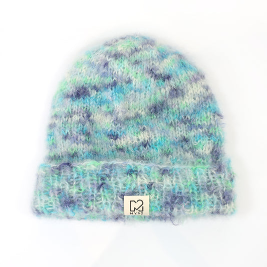 Strickset – Mütze Blue Lagoon (ENG-NL-DE-ES-FR-IT-NO-DA-SV)