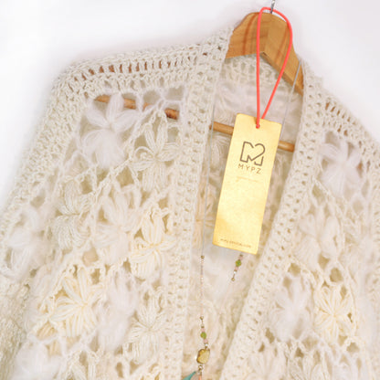 Crochet pattern - MYPZ Short bomber cardigan Wildflower (ENG-DE-NL-ES-FR-IT-DA-SV-NO)