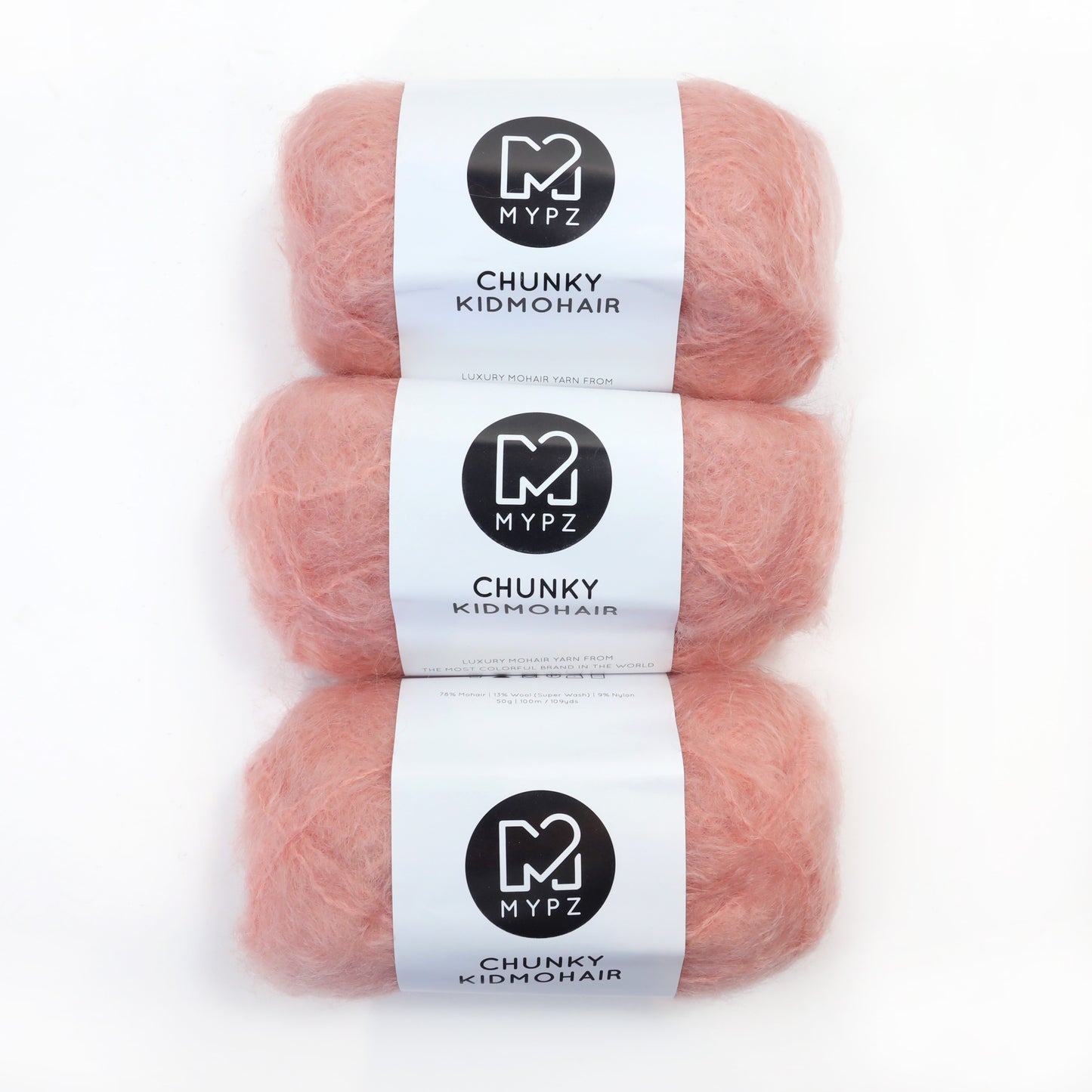 MYPZ Chunky Kidmohair DK – Peach